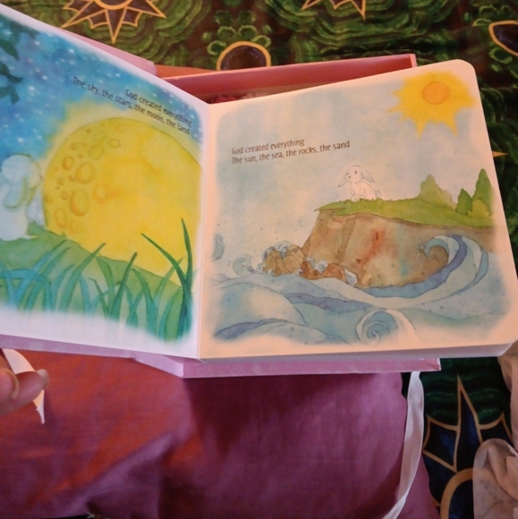 Tickle & Main "Every Bunny Prays" Book & Bunny, like new, bunny prays - Picture 5 of 10